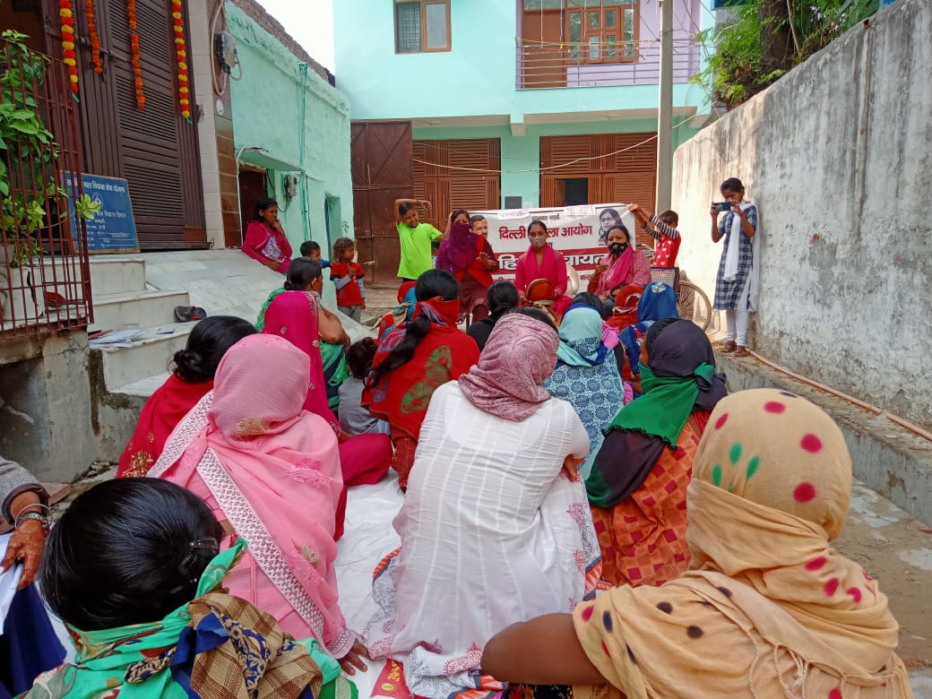 Community Meeting (Child Marriage Act and Age Pension ki Jankari Di)